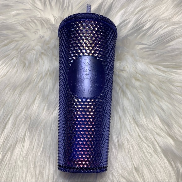 Starbucks Walt Disney World 50th anniversary tumblr iridescent blue/purple NWT - Picture 5 of 15